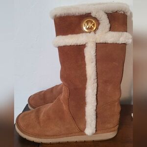 Michael Kors Women's Fur Boots Size 9